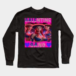 Galentine gang girls party Long Sleeve T-Shirt